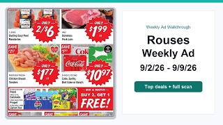 Rouses Weekly Ad 26 - 26 Top 10 Deals