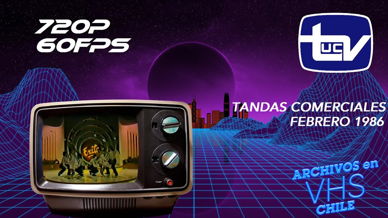 Tandas Comerciales Canal 13 UCTV - Febrero 1986