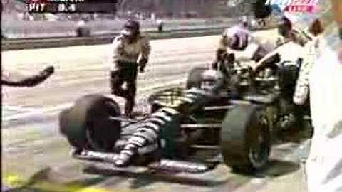 CART Pit Stop Accident