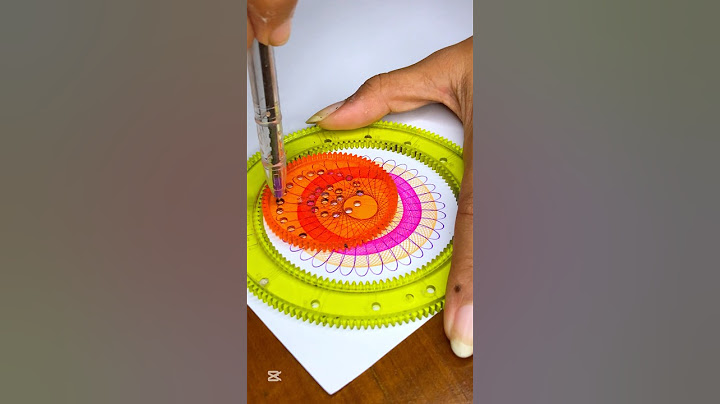 Spirograph – The Most Satisfying Art Ever! 😌🎨 #Shorts #relaxing