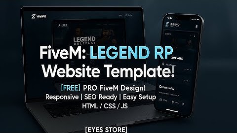FREE Professional FiveM Website + #1 Script Store | Complete Server Solution