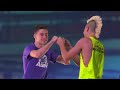 Kai Beckstrand and Josh Auer's Unbelievably Close Power Tower Finish | NBC’s American Ninja Warrior