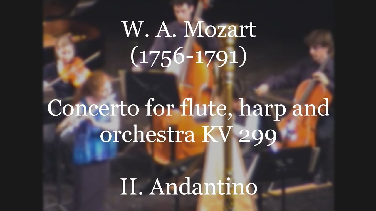 O&L Historical Mozart Concerto for flute, harp and orchestra, II