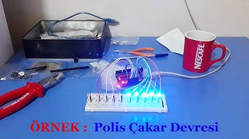 Arduino ile Polis Çakar Devresi