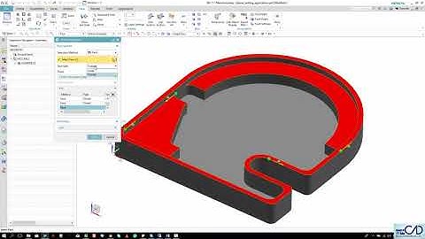 NX12 Tutorial - CAM BASIC - 41 Planar Milling Applications