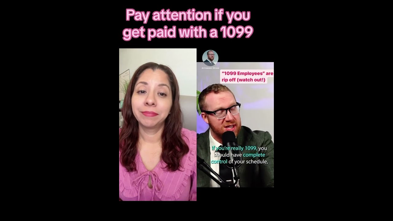 Are You Getting Paid With A 1099 Listen Up 