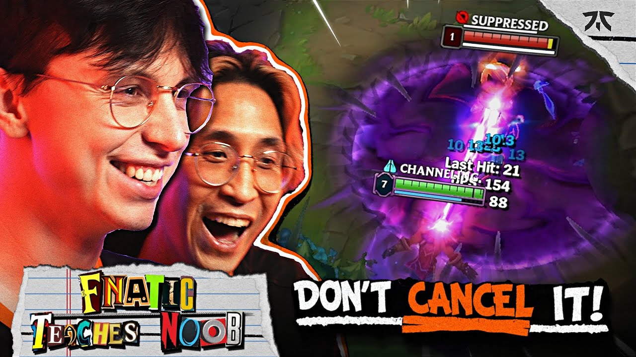 HOW TO CANCEL MALZAHAR ULT?! Caedrel Teaches Noob Akali YouTube