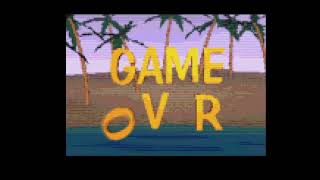 Puggsy (Sega CD) Game Over Screen