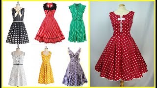 Vintage dresses #[Clothing Ideas]=Polka Dot Dress Fashion Trends #Sam