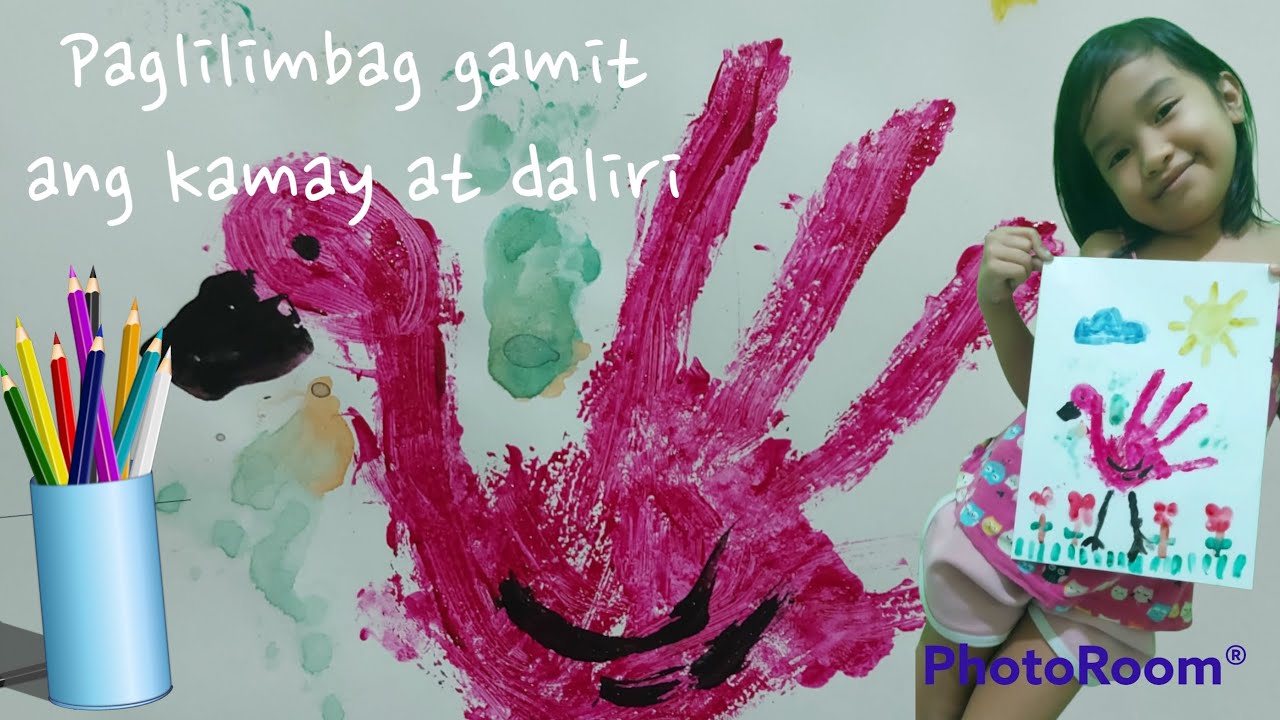 Paglilimbag Gamit Ang Kamay Cassys Art Activity Grade 1 Youtube