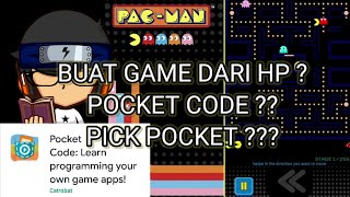 COBAIN BUAT GAME DI HP PAKE POCKET CODE