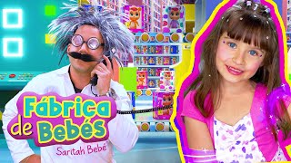 Video thumbnail of "Fábrica de Bebés  👶🏼 - Saritah bebé | Canciones infantiles"