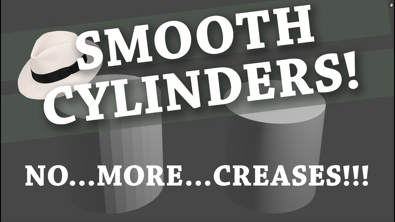 Blender Help Making A Smooth Cylinder Finally Youtube Blender Help Making A Smooth Cylinder Finally Youtube