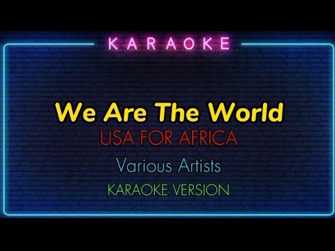 WE ARE THE WORLD/Various Artist (Karaoke Version)