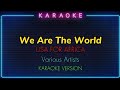 We are the worldvarious artist karaoke version