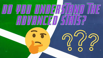 Do you understand the NBA advanced stats? Understand it now!!!