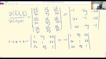 The Jacobians of Implicit Functions Part 3