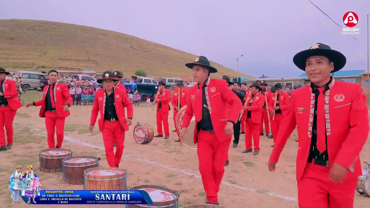 Entrada SANTARI BAJO 2026 Moseñada (única y original) Internacional SUPER WAIRUROS de BELEN  