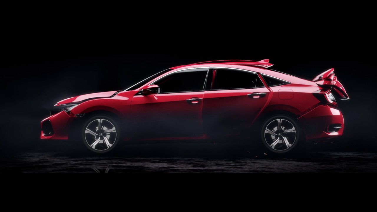 15" Honda Civic Transformer ad