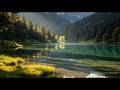 4-Minute Midnight Escape 🌌 Relaxing Mountain Lake Ambience