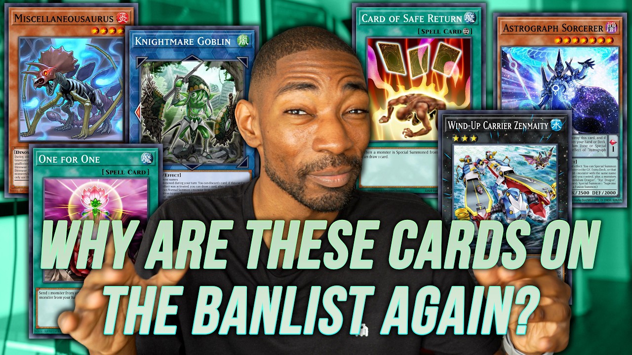 why are some yugioh cards banned Top 10 Banned "Yu-Gi-Oh" Cards Made Legal Through Errata