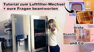 So Wechselst Du Den Luftfilter Beim Kühlschrank Lg Side-By-Side Gsx 971 Neaz.aneqeur Tutorial