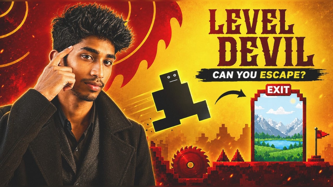 Only 0.01% Can Finish All Levels... | Level Devil (ENDING !?)