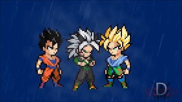 DragonBall AF  Xicor Vs Z Fighters Sprite Animation