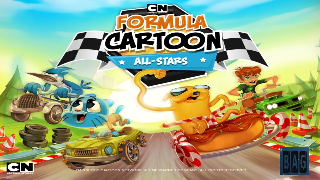 Formula Cartoon All Stars (HD GamePlay)