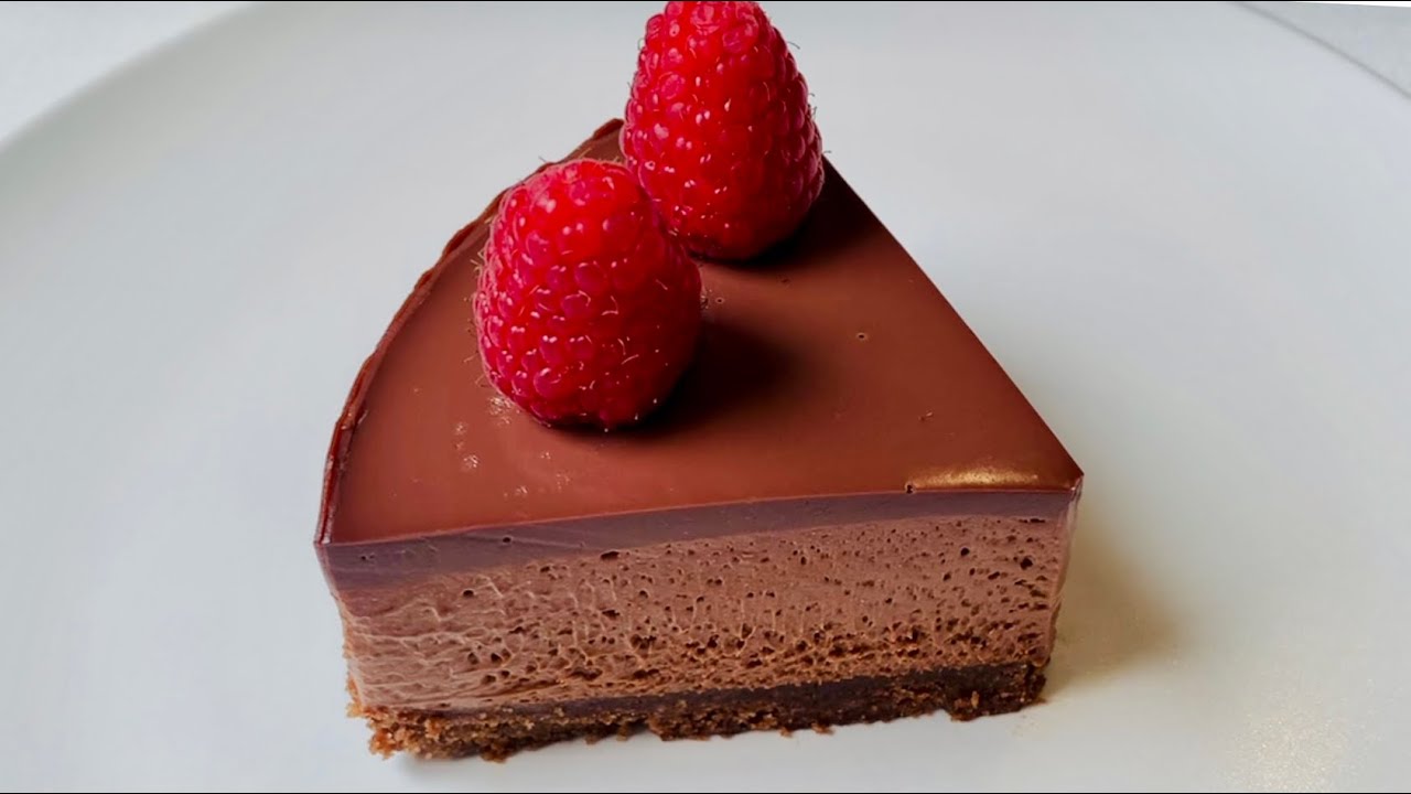 浓郁的巧克力慕斯蛋糕 无烤箱，无吉利丁配方