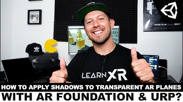 Unity AR Foundation - How To Apply Shadows To Transparent AR Planes For More Realistic AR?