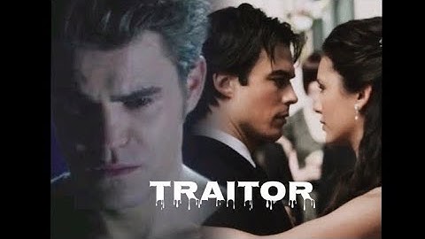 Stefan and Elena-Traitor