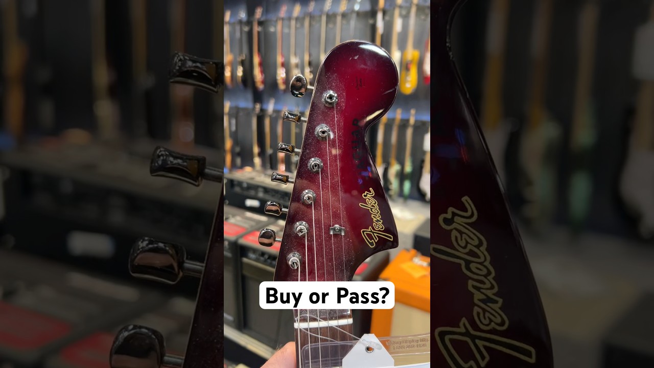 Buy or Pass? Special Edition MIJ Fender Jaguar “Gunmetal Redburst” 