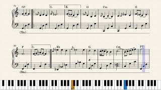 Miniatura del video "Eki Labonye Purno Rabindra Sangeet Piano Solo Version Staff Notation by Arup Paul"