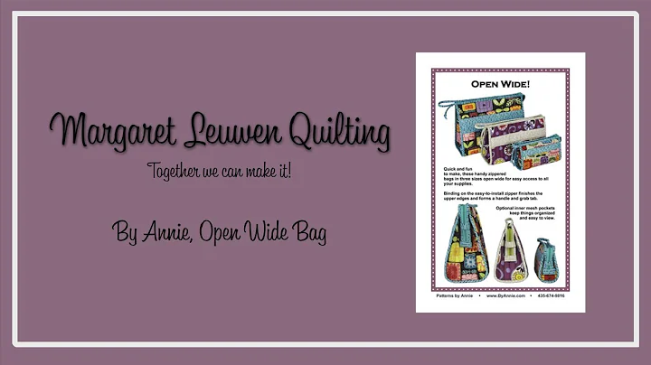 By Annie Open Wide Bag