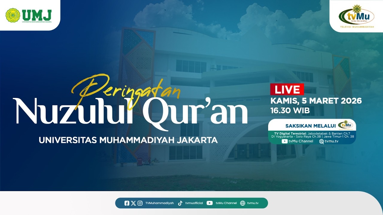 [LIVE] Berbuka Puasa Bersama UMJ  Dalam Rangka Peringatan Nujulul Qur'an