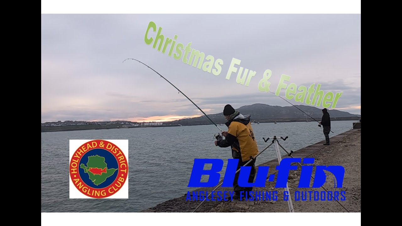 🎄Рождественское мероприятие рыболовного клуба Холихед "Мусор и перья" 🎣🐟 Рыбалка с берега острова...