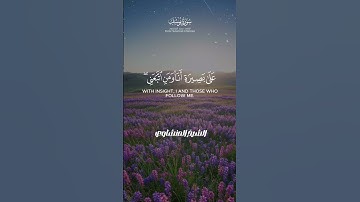 🌿 «قُلْ هَٰذِهِ سَبِيلِي» بصوتٍ يُحيي الإيمان | تلاوة خاشعة للشيخ محمد صديق المنشاوي