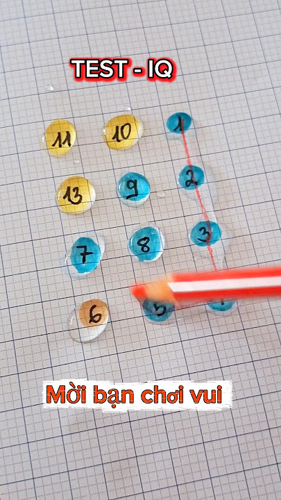 Connect increasing numbers with colorful water drops #shotrs #waterdrops #iqtest