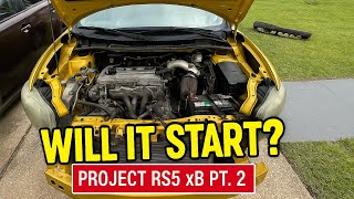 Engine Installed.. But Will It START?! Project Rs5 Xb Pt2 | Episode 12