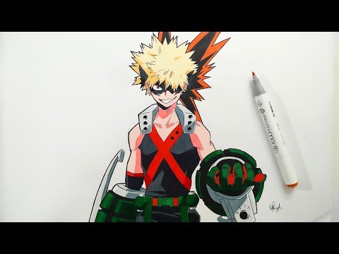 how-to-draw-bakugo---step-by-step-(tutorial)---boku-no-hero