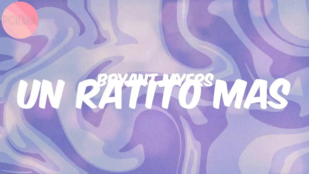 Bad Bunny (Lyrics) Un Ratito Mas YouTube