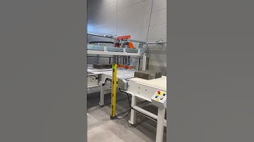 Automatic Concrete Blocks Splitting line with Handling System Stacking