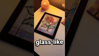 Easy Canvas Ideas Using Plastic Wrap