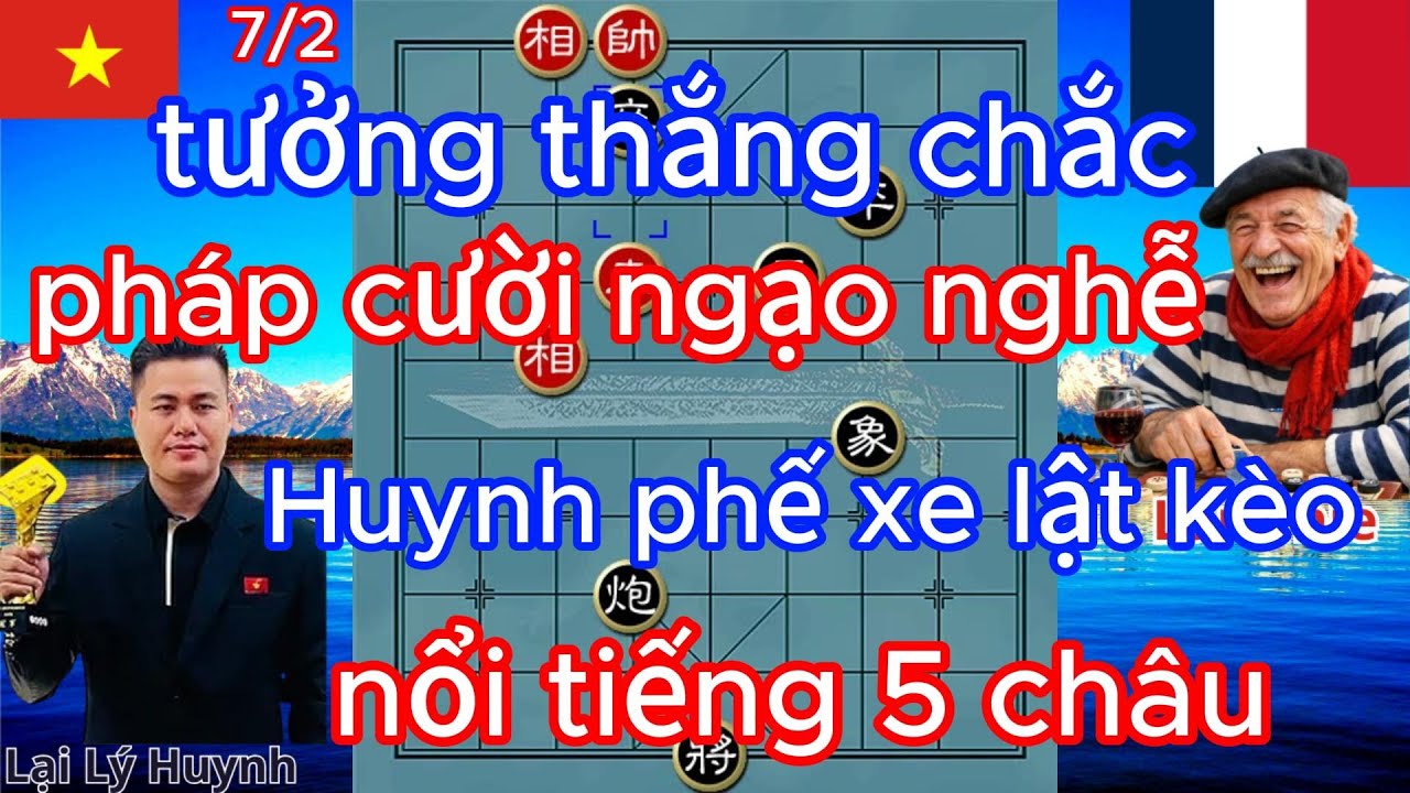 Tưởng thắng chắc Pháp cười ngạo nghễ Huynh phế xe lật kèo nổi tiếng 5 châu