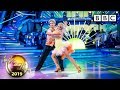 Saffron and AJ Samba to Walking on Sunshine - Week 10 | BBC Strictly 2019