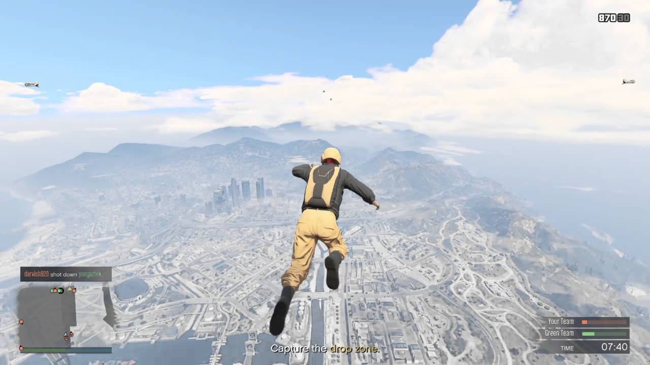 Grand Theft Auto V Drop Zone Update