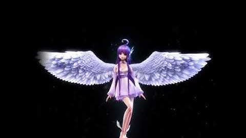 홀로그램 드론, 홍보 드론, 광고 드론, 3D 영상_요정 캐릭터 영상