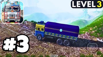 Indian Truck Driver Simulator : Level 3 | Gameplay Walkthrough | [iOS , Android]