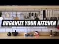 Organize your kitchen